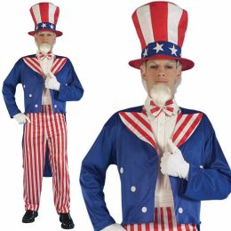 Uncle Sam Stage Performance Costume