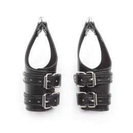 Men And Women Fashion Simple Toy Leather Handcuffs