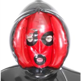 Men's And Women's Fashion Latex Double Layer Head Cover