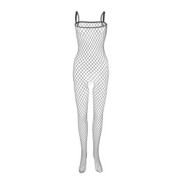 Men's Suspender Large Net High Elastic One Piece Socks