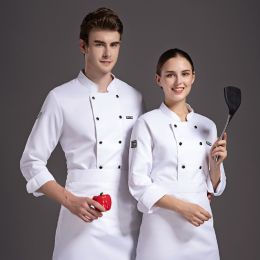 French Restaurant Steakhouse Chef's Uniform Long Sleeve