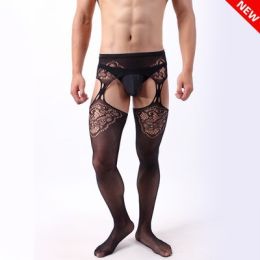 Men's Pantyhose  Crotch Around Hollowed Out