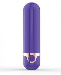 Voodoo Bullet To The Heart 10X Wireless Purple Vibrator