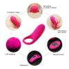 10 Vibration Modes Soft Design Waterproof Silicone Vibrating Lock Tool Ring Tshirt Sunglasses