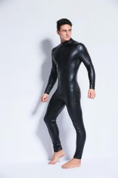 Size Men's Underwear Patent Leather Onesie